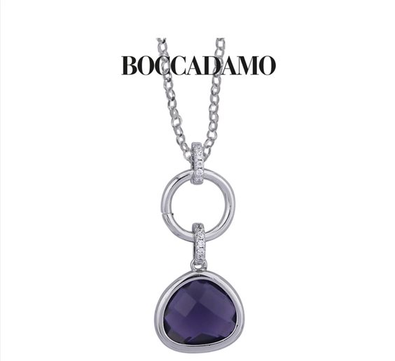 Collana Boccadamo Donna in Lega metallica Cristallo XGR683A - XGR683A